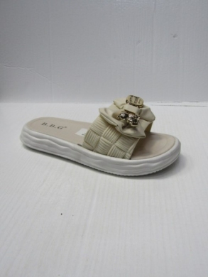 Klapki damskie na płaskim (36-41) WS2141 WHITE