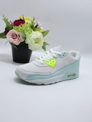 Buty sportowe damskie na płaskim (36-41) D8104-PU MINT