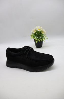 Buty sportowe damskie na płaskim (36-41) 6889 BLACK