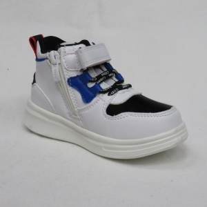 Buty sportowe chłopięce (21-26) H291A WHITE/BLACK