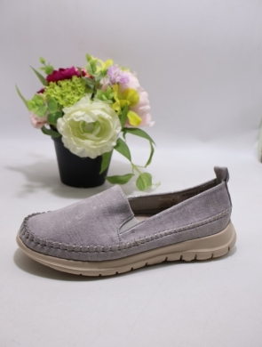 Mokasyny damskie na płaskim (36-41) XJK-25801-2 GREY
