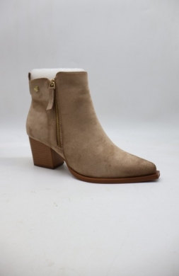 Botki damskie na obcasie (36-41) 1986-25 BEIGE