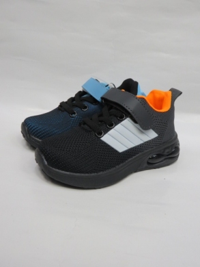 Buty sportowe chłopięce (25-30) D11-6 BLACK/BLK ORANGE