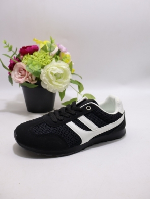 Buty sportowe damskie na płaskim (36-41) K1771 BLACK