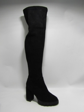 Kozaki damskie na obcasie (36-41) XR-01 BLACK