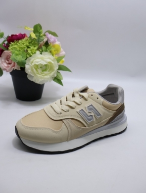 Buty sportowe damskie na płaskim (36-41) 24069 KHAKI