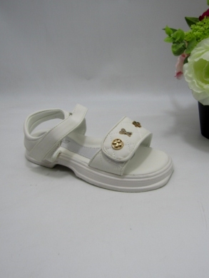 Sandały dziewczęce (29-34) 0690H WHITE