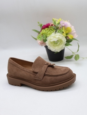 Mokasyny damskie na płaskim (36-41) CL-026 KHAKI