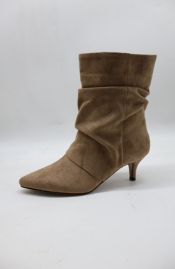 Botki damskie na szpilce (36-41) C927 KHAKI