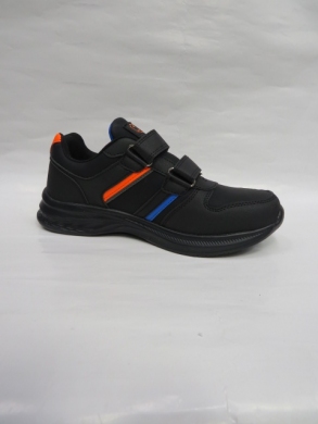 Buty sportowe młodzieżowe (36-41) LXC8450 BLACK/ORANGE