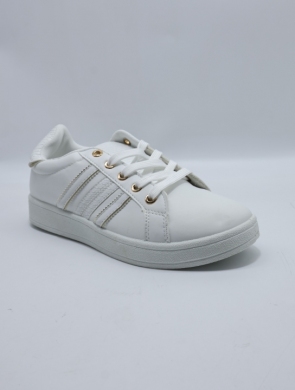 Buty sportowe damskie (36-41) DD-318 WH/GOLD