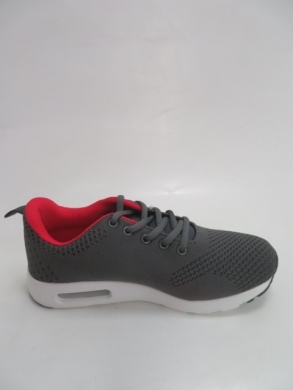 Buty sportowe damskie na płaskim (36-41) D1905-6 GREY/WHITE