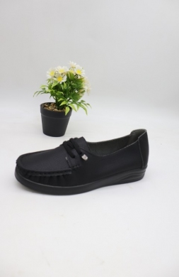 Mokasyny damskie na płaskim (36-41) 3050 BLACK