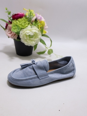 Mokasyny damskie na płaskim (36-41) G504 BLUE