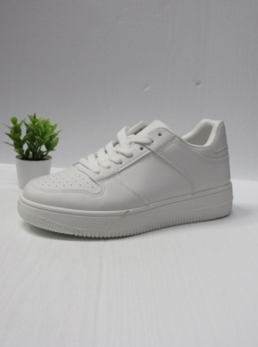 Buty sportowe damskie na płaskim (36-41) DN87-3 ALLWHITE