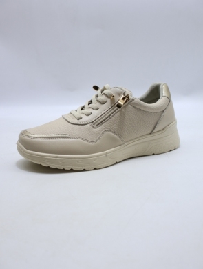 Buty sportowe damskie na płaskim (36-41) BK-616 BEIGE