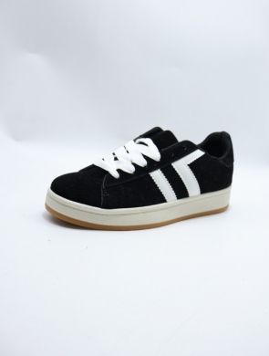 Buty sportowe damskie na płaskim (36-41) BM-1101 BLACK
