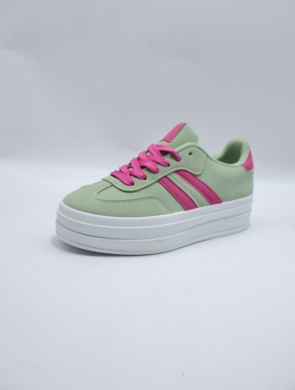 Buty sportowe damskie na płaskim (36-41) C2048 GREEN