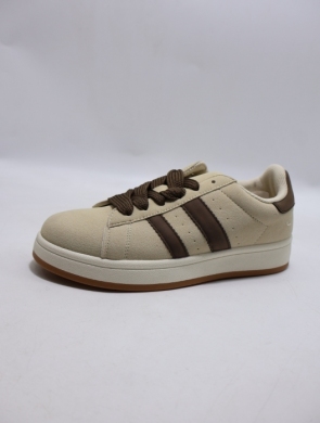 Buty sportowe damskie na płaskim (36-41) EV-526 BEIGE