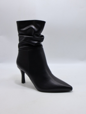 Botki damskie na szpilce (36-41) 8746-1 BLACK
