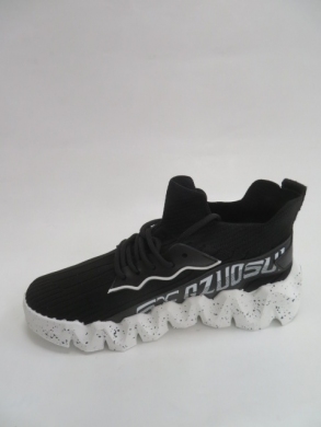 Sneakersy damskie niskie (36-41) YY27 BLACK/WHITE