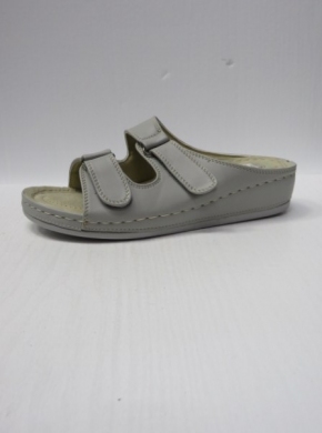 Klapki damskie na koturnie (36-42) Y508-8 L.GREY