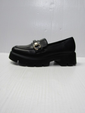Mokasyny damskie na płaskim (36-41) 888-621 BLACK