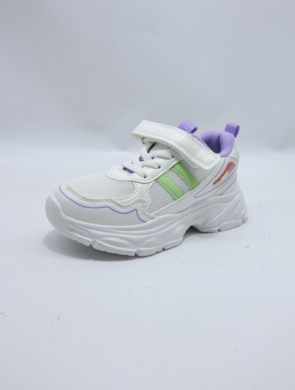 Buty sportowe dziewczęce (26-31) EB335 WH/PURPLE