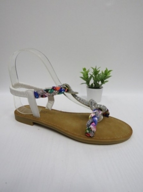 Sandały damskie na płaskim (36-41) 219-2 WHITE