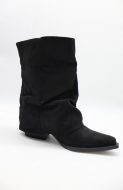 Kozaki damskie ocieplane na obcasie (36-41) K6588-1