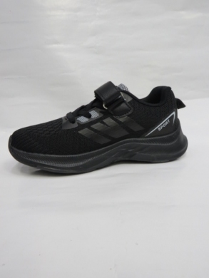 Buty sportowe chłopięce (31-36) EC202 BLACK/WHITE