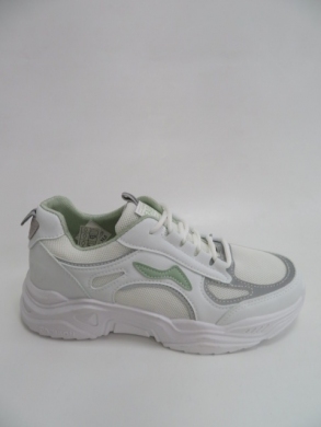 Sneakersy damskie niskie (36-42) E585-2 WHITE