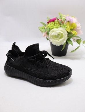 Buty sportowe damskie na płaskim (36-41) ZY9109-1 BLACK