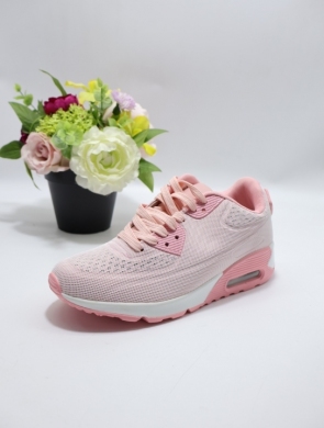 Buty sportowe damskie na płaskim (36-41) D802 PINK