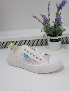 Trampki damskie na płaskim (36-41) YY247 WHITE