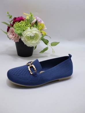 Mokasyny damskie na płaskim (36-41) 2932 BLUE