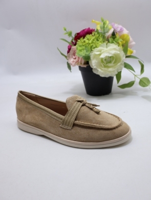 Mokasyny damskie na płaskim (36-41) 82059 KHAKI