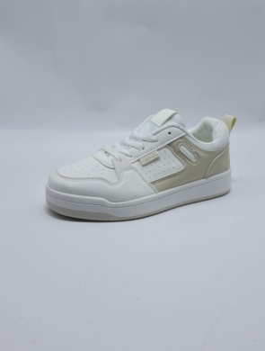 Buty sportowe damskie na płaskim (36-41) FZL-7 WH/BEIGE