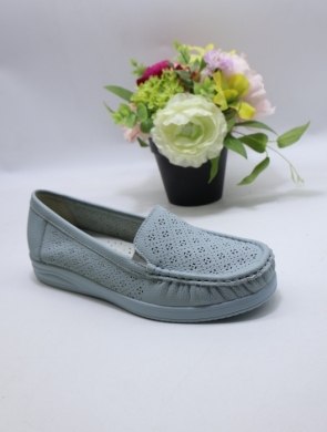 Mokasyny damskie na płaskim (36-41) 9196 BLUE