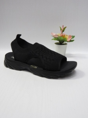 Sandały damskie na płaskim (36-41) X8128 BLACK