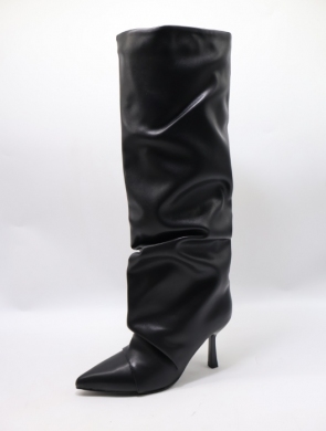 Kozaki damskie na szpilce (36-41) CLS-571 BLACK
