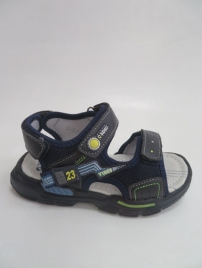Sandały chłopięce (26-31) D926 BLUE/GREEN