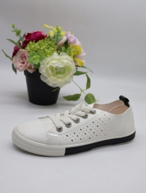 Buty sportowe damskie na płaskim (36-41) CB866 BLACK