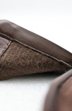 Botki damskie ocieplane na obcasie (36-41) 6506 BROWN