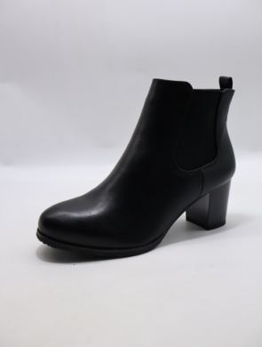 Botki damskie ocieplane na obcasie (36-41) S1801 PU