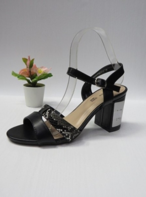 Sandały damskie na obcasie (36-41) 1-110 BLACK