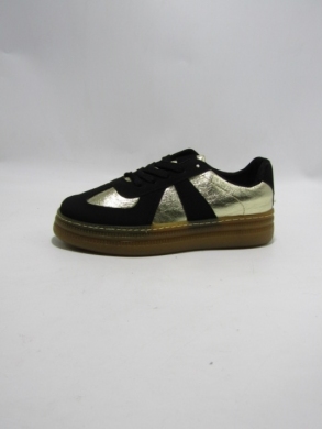 Buty sportowe damskie na płaskim (36-41) SP530 BLACK