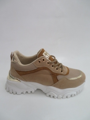 Sneakersy damskie niskie (36-41) AB577 CAMEL