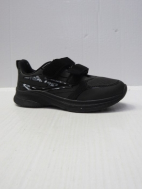 Buty sportowe chłopięce (32-37) EC257 BLACK/WHITE