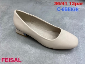 Czółenki damskie na obcasie (36-41) C-6